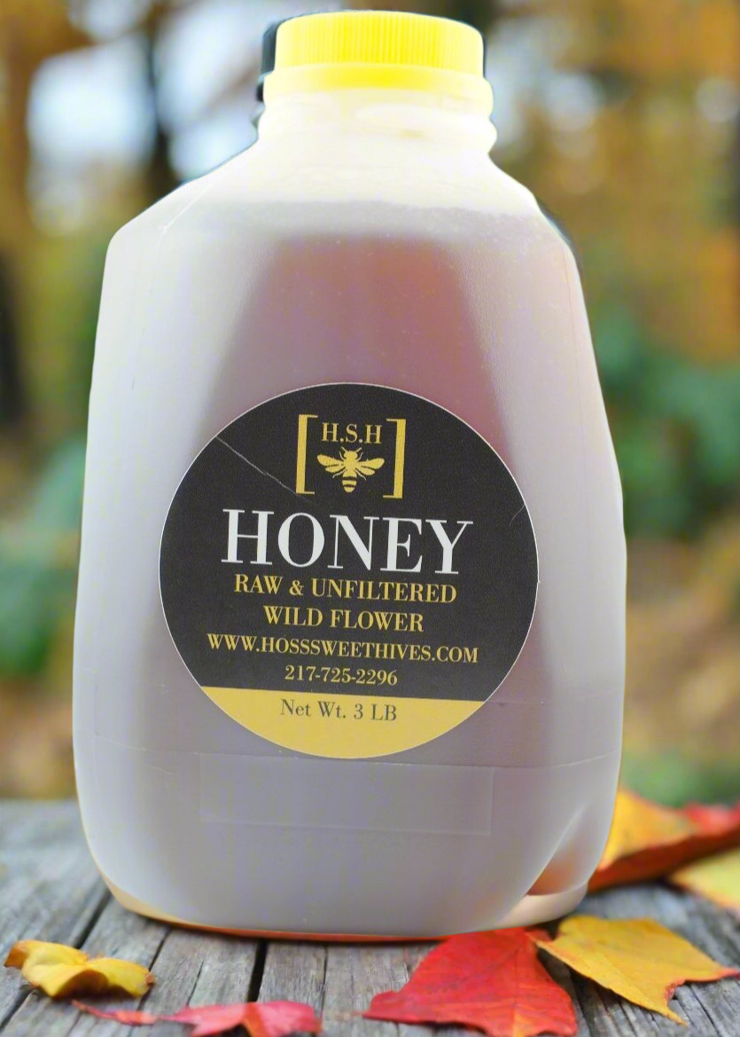 Raw & Unfiltered “Fall” Wildflower Honey