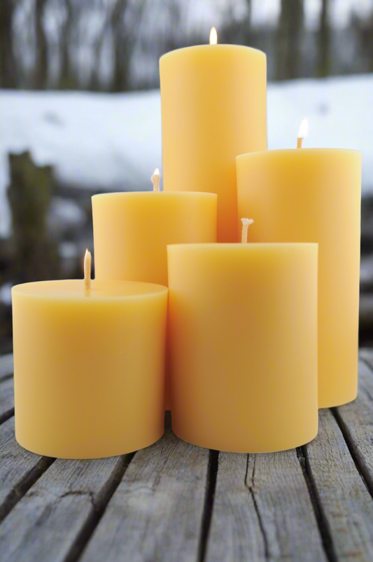 Pillar Beeswax Candle