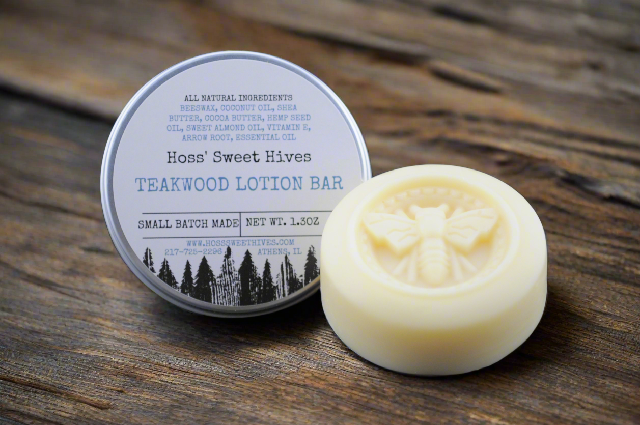 TeakWood Lotion Bar