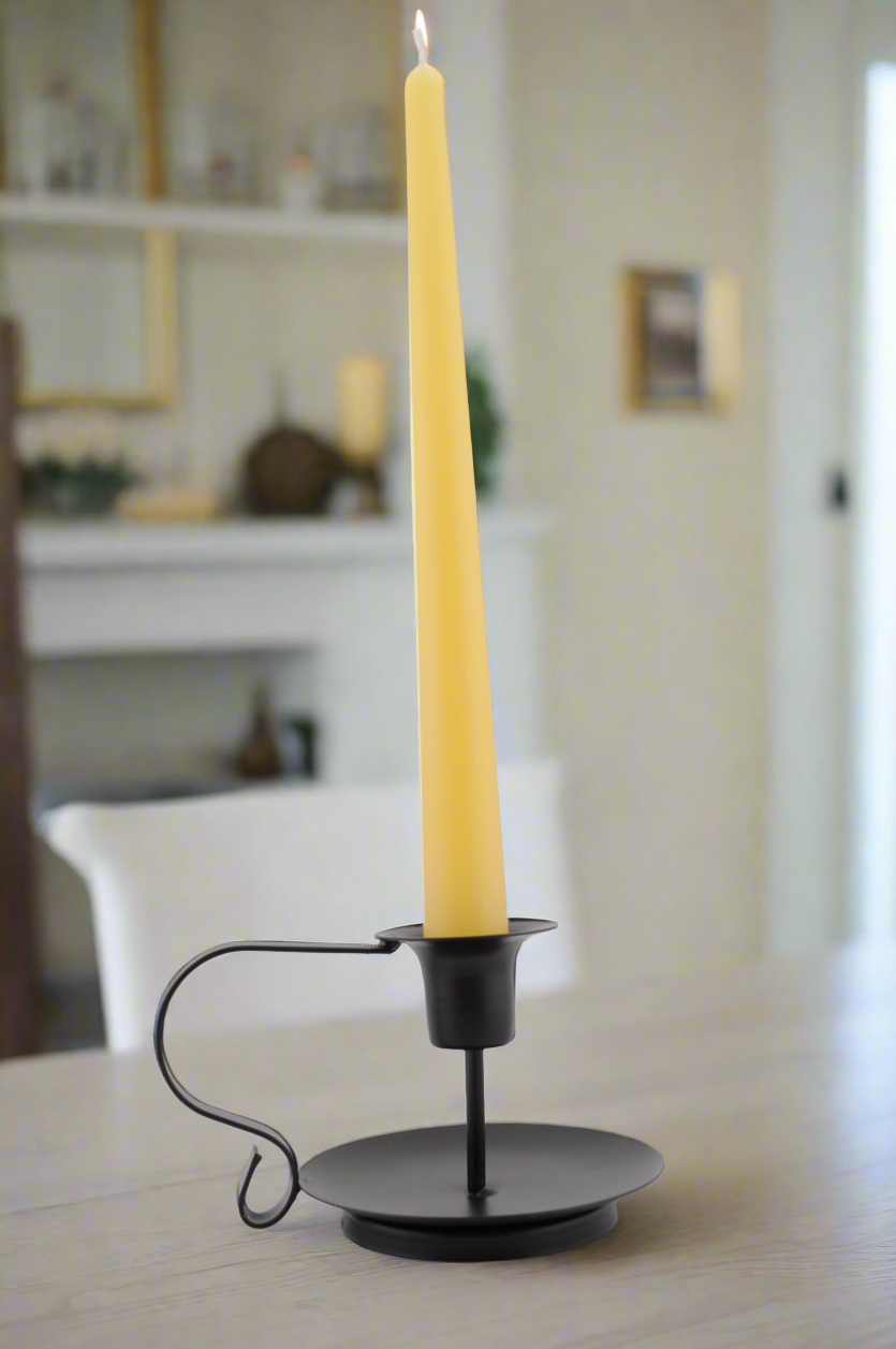 10" Taper Beeswax Candle (2pk)